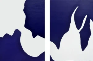 Blue Cava - Big Painting