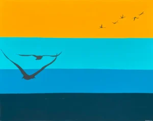 obraz ręcznie malowany